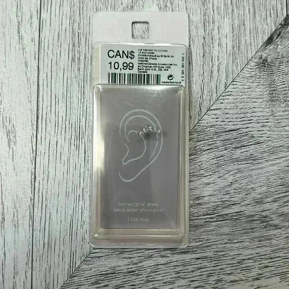 Serling  silver earring - Picture 3 of 4